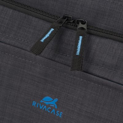 5. Rivacase Regent 8058 43.9 cm (17.3") Messenger Case Black, Cyan