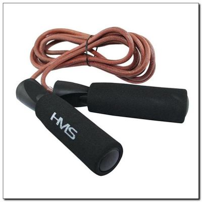 Leather skipping rope SK03 17-36-003
