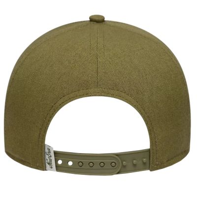 2. New Era Patch Line Cream 9FORTY E-Frame Adjustable Cap 60667686 Green OSFM