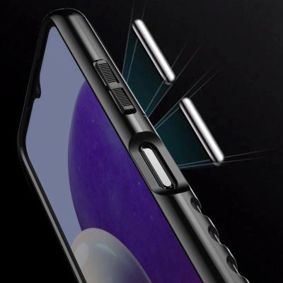 10. Thunder Case Flexible Tough Rugged Cover TPU Case for Samsung Galaxy A22 5G blue