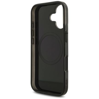 7. AMG Double Layer Transparent Graphics MagSafe case for iPhone 17 - black