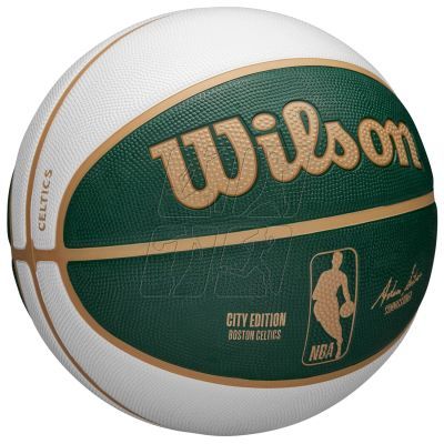 2. Wilson NBA Team City Edition Boston Celtics WZ4024202XB basketball