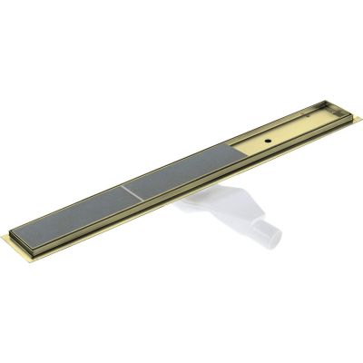 Linear floor drain 80 cm - Reversible