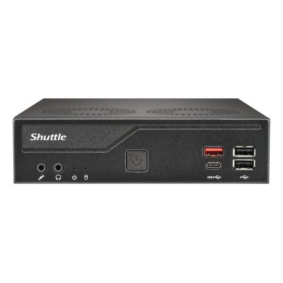 Shuttle Slim PC DH810 PC Size 1.35L Black LGA 1851 (Socket V1)