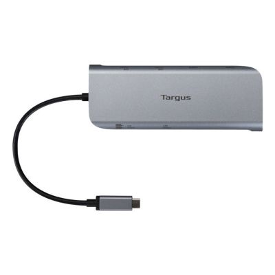 3. Targus DOCK427GL wired USB 3.2 Gen 2 (3.1 Gen 2) Type-C docking station, Grey