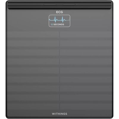 Withings Body Scan Bathroom Scale - badevagte - black