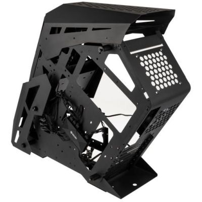 11. Kolink Big Chungus Shredded Midi Tower Computer Case Black