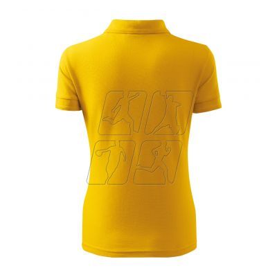 3. Malfini Pique Polo Free W MLI-F1004 polo shirt, yellow