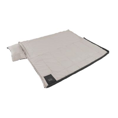 5. Outwell Contour Prime Adult Rectangular Polyester Sleeping Bag Dark Grey