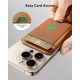 4. ESR Classic Magnetic Wallet MagSafe for Phone - Brown
