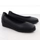 3. Rieker L5360-00 Women's Black Leather Slip-On Shoes