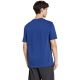 9. Men's adidas Essentials Small Logo Single Jersey T-shirt blue JF1093