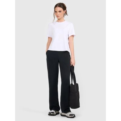 6. Women's regular plain T-shirt 4F 4FRAW25TTSHF3625-10S