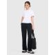 6. Women's regular plain T-shirt 4F 4FRAW25TTSHF3625-10S