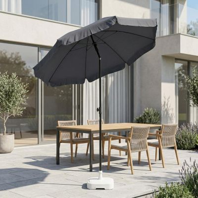 26. GARDEN UMBRELLA 185 CM SAND