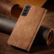 8. Magnet Fancy Case for Samsung Galaxy S23+ flip cover wallet stand brown