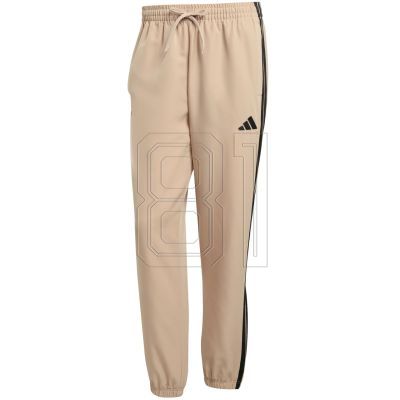 4. Men's adidas Sportswear Basic 3-Stripes Woven Tracksuit Beige JX3149