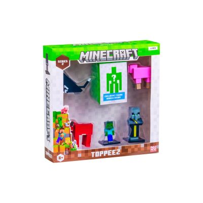 5. MINECRAFT S2 FIGURES - 6 PACK DELUXE BOX (ASSORTMENT)