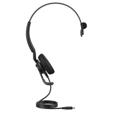 3. Jabra 5093-610-299 Headphones/Headset Wired Headband Office/Call Center USB Type-C Black