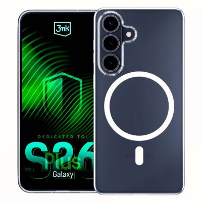 6. 3mk Clear MagCase for Samsung Galaxy S26+ - transparent