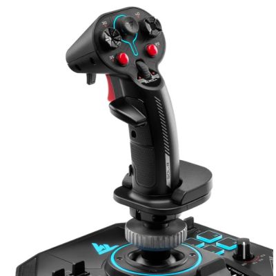 2. Thrustmaster Sol-R 4 HOTAS Black USB Joystick + Motor Control Lever Analog/Digital PC