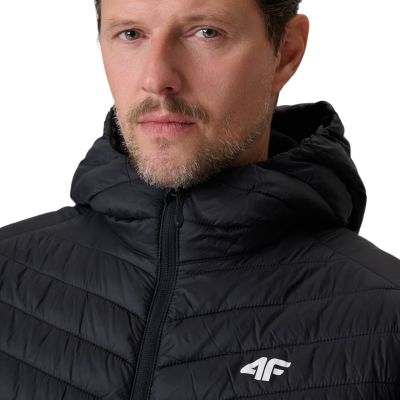 5. Men's vest 4F M344 deep black 4FWSS26TVJAM344 20S