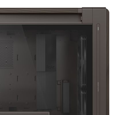 15. Asus PROART PA602 WALNUT WOOD TG PWM RETRO Case