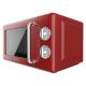 2. Cecotec 01710 Microwave Oven Red, Stainless Steel Microwave Grill Countertop 20 L 700 W