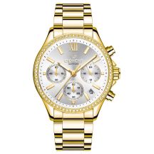Giewont Sapphire Gold Silver Women's Watch GW3670-B2