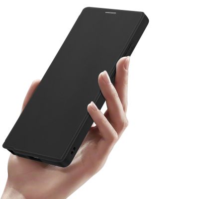 6. Dux Ducis Skin X Pro Case for Samsung Galaxy S25 Ultra with MagSafe and Wallet - Black