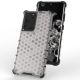 7. Honeycomb case armored cover with a gel frame for Samsung Galaxy S22 Ultra blue