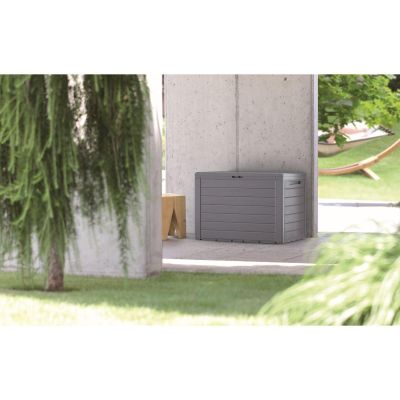 5. GARDEN BOX 190L ANTHRACITE WOODEBOX