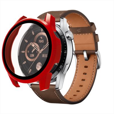 2. Glass protector for Huawei Watch GT3 42mm - red