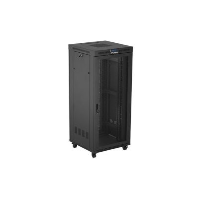 2. Lanberg 19" 37U 800X800 black floor-standing rack cabinet with perforated doors (Flat Pack)