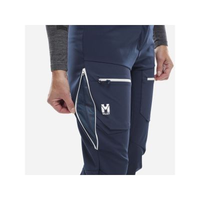 7. MILLET WM White Shield Pt Navy Blue Trousers