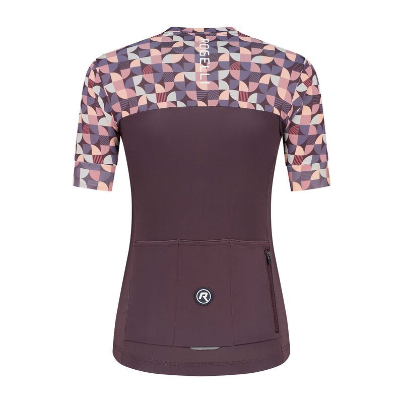 2. Rogelli T-shirt ESSENTIAL GRAPHIC burgundy-coral M