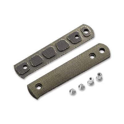 Böker BFF Packlite Micarta Green Smooth Covers