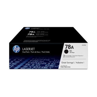 71. TONER HP 78A CE278AD Black DUAL Pack