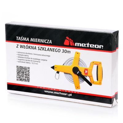 4. Meteor 30m tape measure with handle 38307