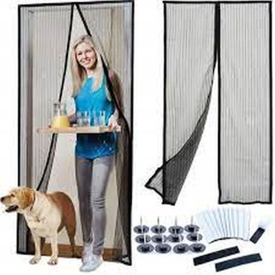 32. SLAMB DOOR MOSQUITO NET 100X220 CM WITH MAGNETIC CLOSURE