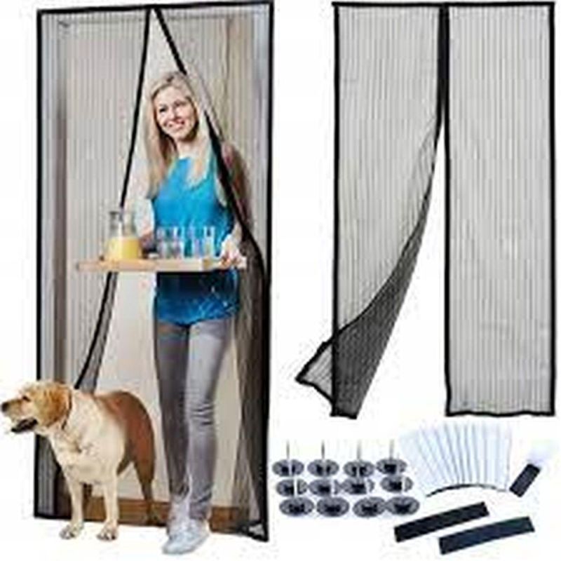 32. SLAMB DOOR MOSQUITO NET 100X220 CM WITH MAGNETIC CLOSURE