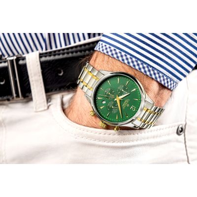 3. Giewont Chronograph Sapphire Green Men's Watch GW6310-B6