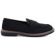 6. Women's suede lords shoes black Vinceza 62335