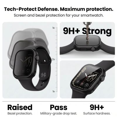 6. Tech-Protect Defense Privacy Case for Apple Watch 42 mm