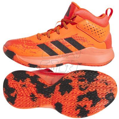 8. Basketball shoes adidas Cross Em Up 5 K Wide Jr HQ8494