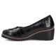 3. Leather wedge pumps black Filippo DP7661/26 BK