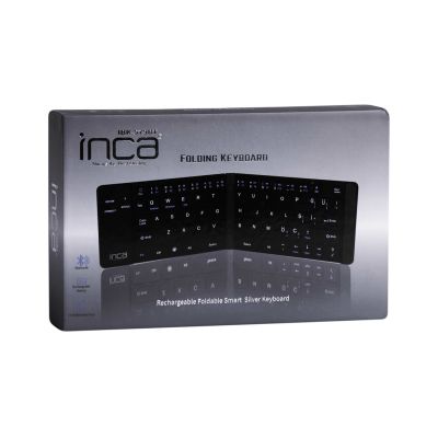 8. Inca IBK-579BT Bluetooth Keyboard Home Metallic Silver