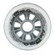 5. PU 80x24 82A TRANSPARENT WHEELS (4 pcs.) NILS EXTREME