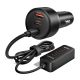 ORICO ChargeClip 90W 2A4C Back Clip Multi-Port Car Charger