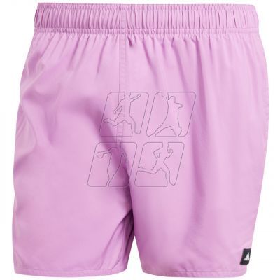 2. adidas Solid CLX Short-Length M IX7581 Swim Shorts